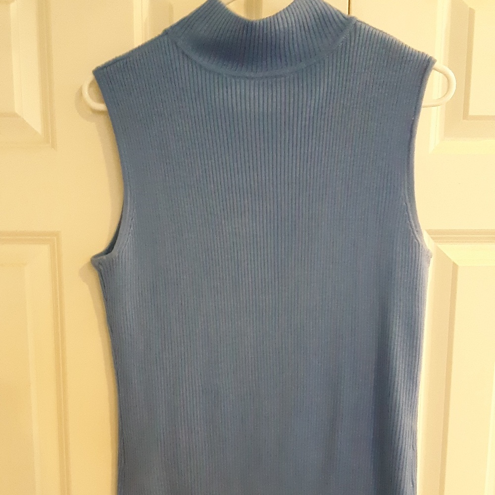 croft & barrow Sleeveless mock turtleneck